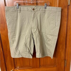 Tommy Bahama Tan Flat Front Shorts for Casual Wear